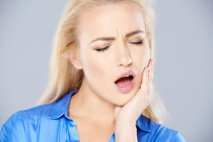 Woman with Mouth Pain